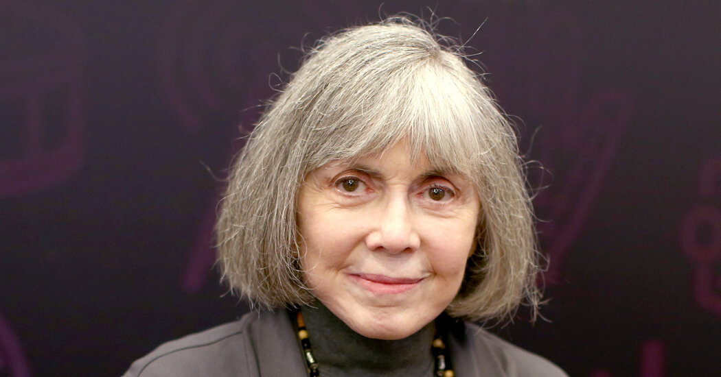 Anne Rice, Who Spun Gothic Tales of Vampires, Dies at 80