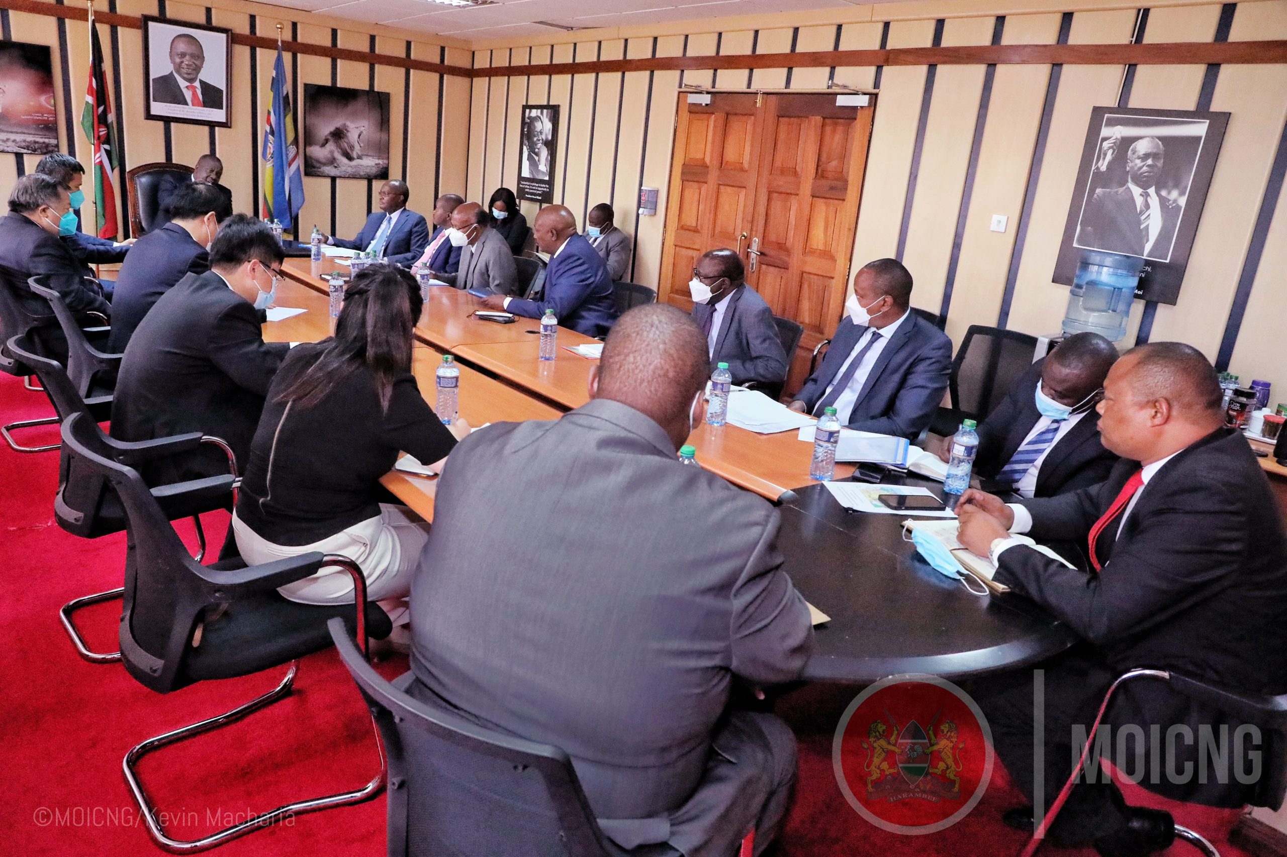 Matiang'i meets Chinese trade association officials over security of key projects in Kenya » Capital News