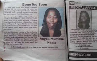 ANGELA MUMBUA who died in 2013 has suddenly resurrected as CHARITY WANJIRU and is asking for medical help, Ukora tupu (PHOTOs).