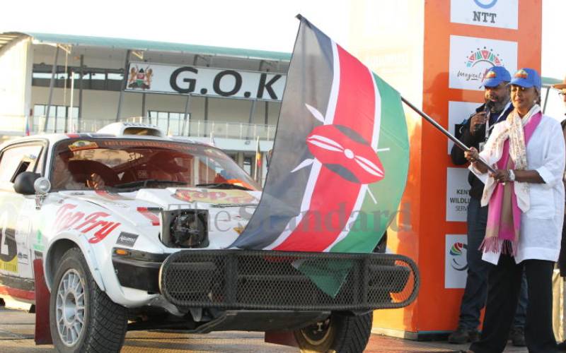 Amina: Foreign drivers in Rally Championships boost for Kenya : The standard Sports