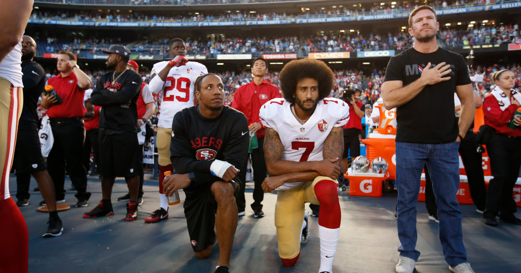 As Trump Rekindles N.F.L. Fight, Goodell Sides With Players