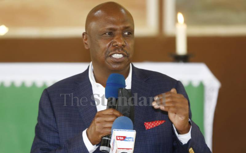 Baringo Senator Gideon Moi roots for an Ogiek to replace Prengei