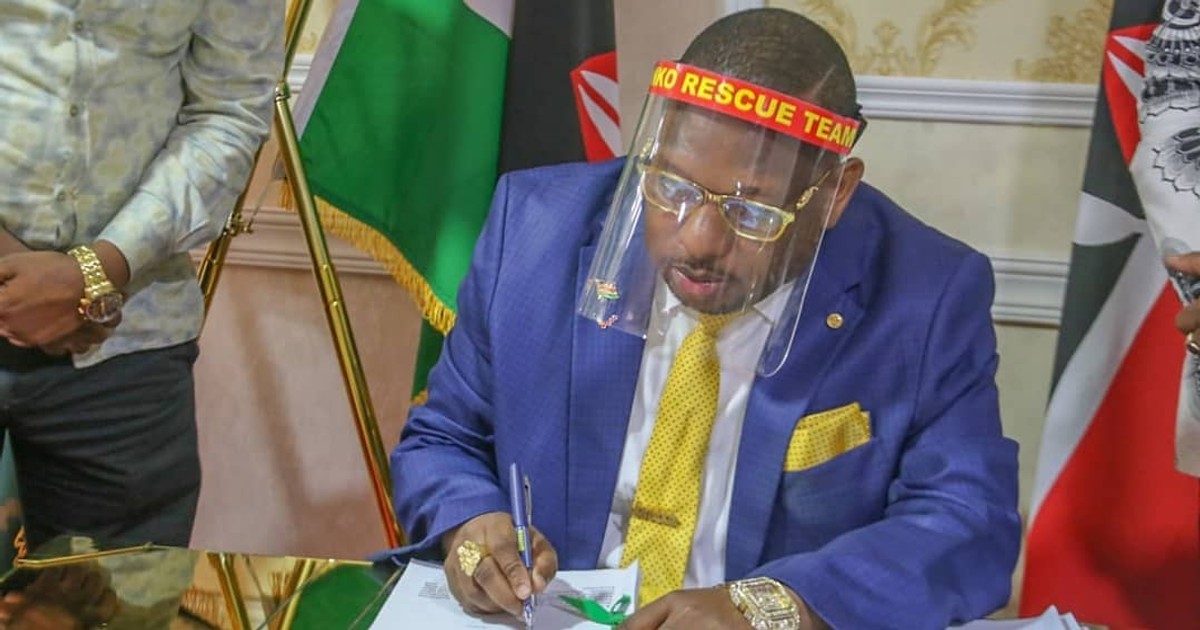Police, EACC officers raid Governor Mike Sonko's private Upper Hill office [ARTICLE]