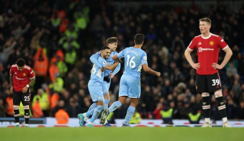 De Bruyne and Mahrez fire Man City to 4-1 win over Man United : The standard Sports