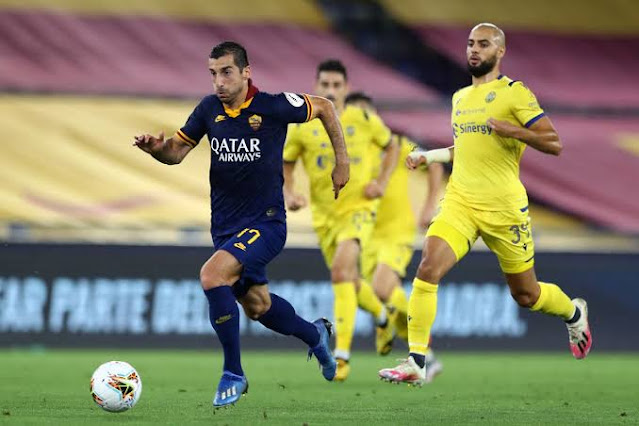 Hellas Verona vs Roma match on K24 tv today photo