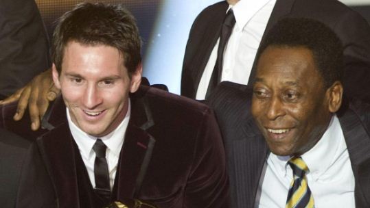 Pele congratulates Messi for South American scoring record : The standard Sports