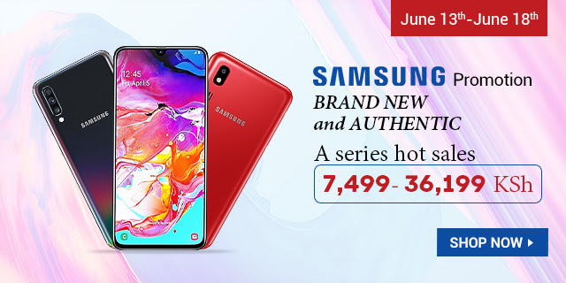 Samsung Galaxy discount on Kilimall