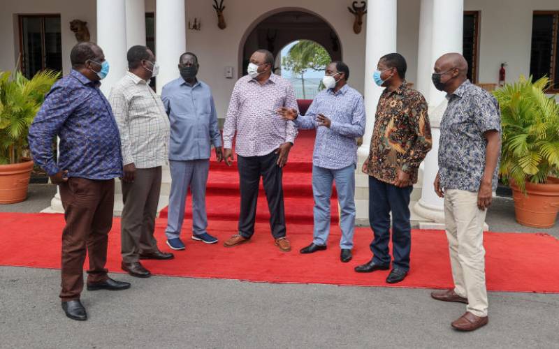 Uhuru calls talks with Raila, OKA leaders as Jubilee okays ODM pact