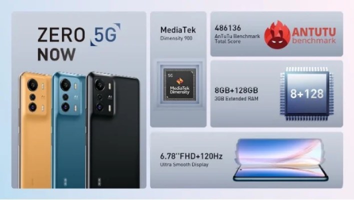Infinix Zero 5G to be available from April 8th for KES 33,000