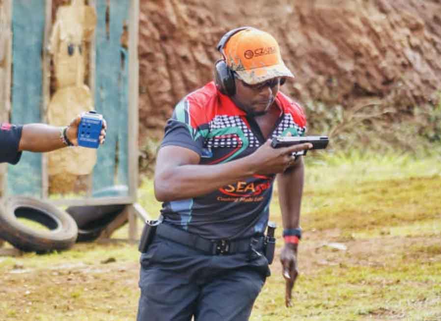Sharpshooter Ibrahim Ndung’u is the last man standing : The standard Sports