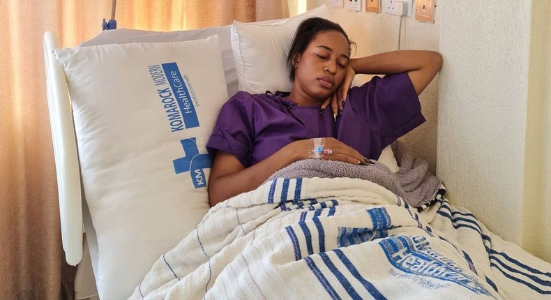 Bahati’s wife Diana Marua Hospitalized 