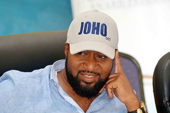 Mombasa Governor Ali Hassan Joho. He was among leaders who accompanied Raila Odinga on his tour of Meru County on October 18, 2021.