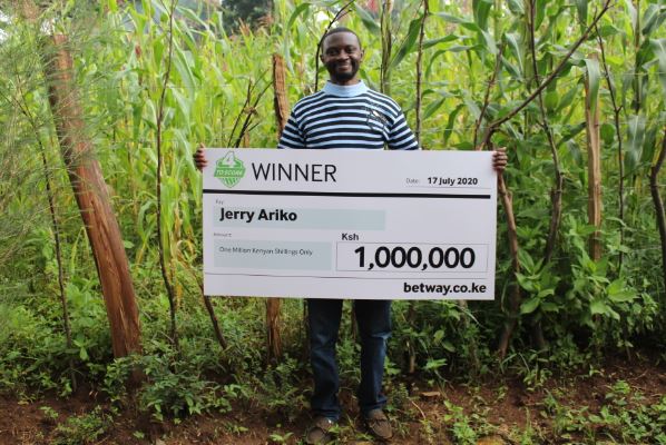 34-year-old accountant scoops Sh1 million in Betway's '4 to Score' competition : The standard Sports