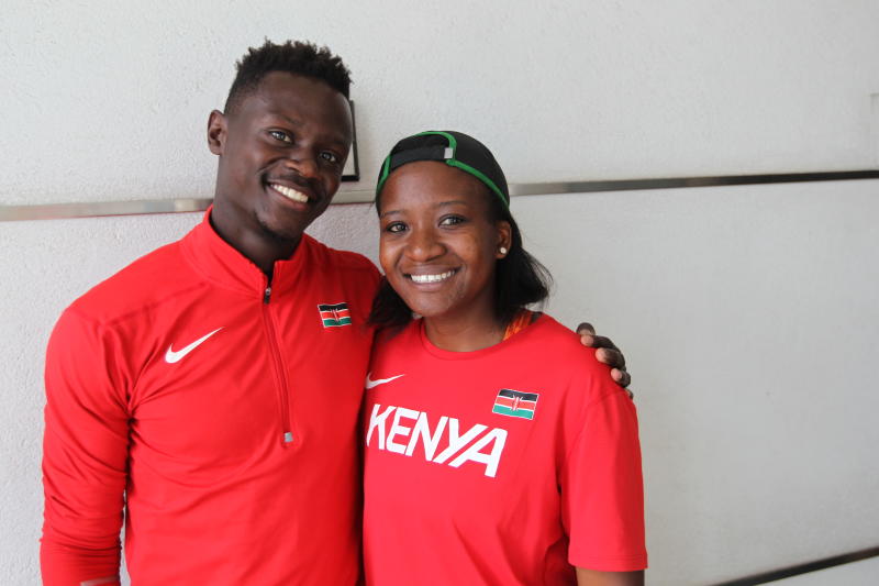For sprinter Mark Otieno, training alone is almost business as usual : The standard Sports