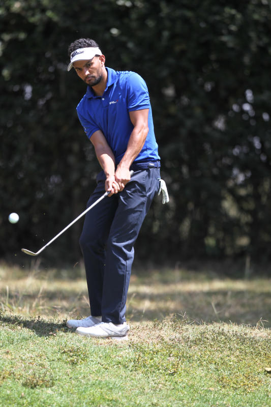 Snow takes lead in second leg of Safari golf event : The standard Sports
