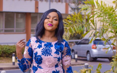 Media personality Grace Kuria