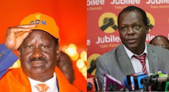 Raphael Tuju Appointed Executive Director of Raila's Azimio Secretariat