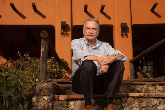 Alan Donovan pictured at African Heritage House, which famously included art from all corners of the continent. 