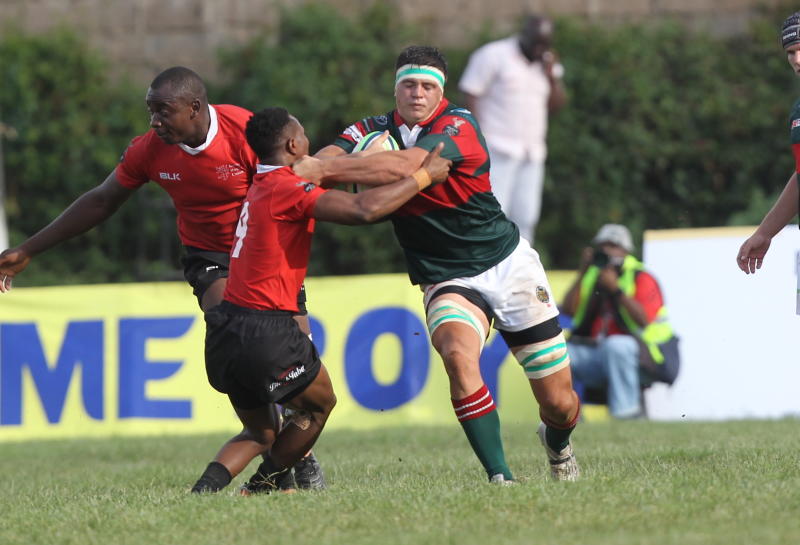 Kenya Simbas cage South Africa's Leopards : The standard Sports