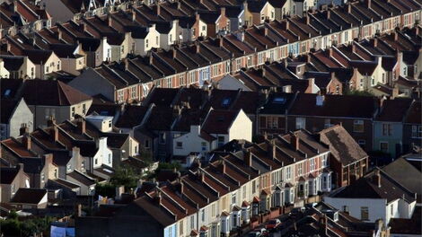 Housing units in Bristol City, UK.