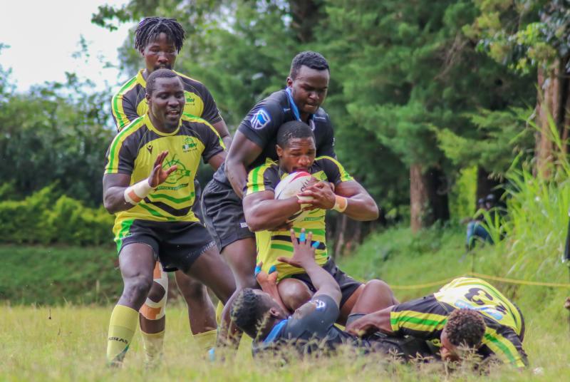 Kabras Sugar, Strathmore Leos lead Kenya Cup after three rounds : The standard Sports