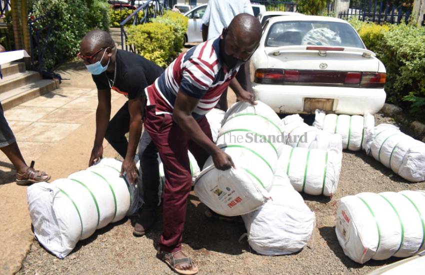 Granny held over stolen nets