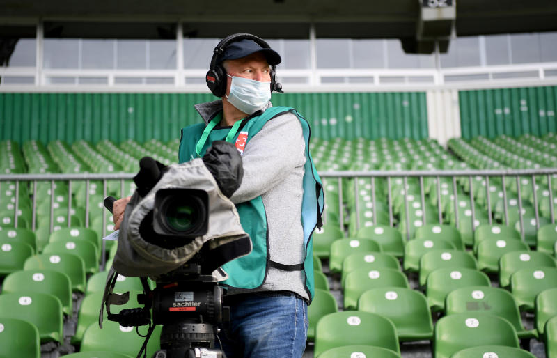 No hugs, photographers behind goal as league draws up return plans