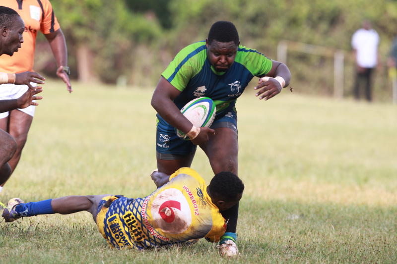 KCB launch Kenya Cup title defense with win over Homeboyz : The standard Sports