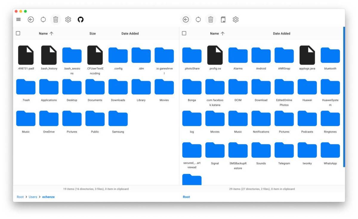 This app makes file transfer between Android devices and Mac computers a breeze