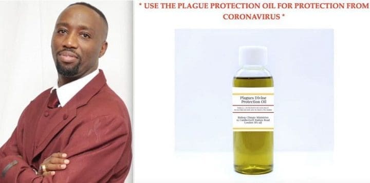 Kenyan Bishop in the Diaspora Arrested and charged with Selling Bogus Cure To Covid-19
