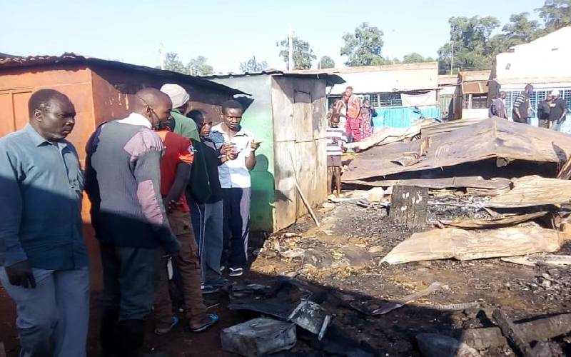 Traders count losses as fire guts property worth Sh1m in Ringa: The Standard