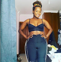 Kenyan SLAY QUEEN posts a PHOTO slaying in a car and forgets to crop old wrinkled hands of her aging SPONSOR, EH!EH!