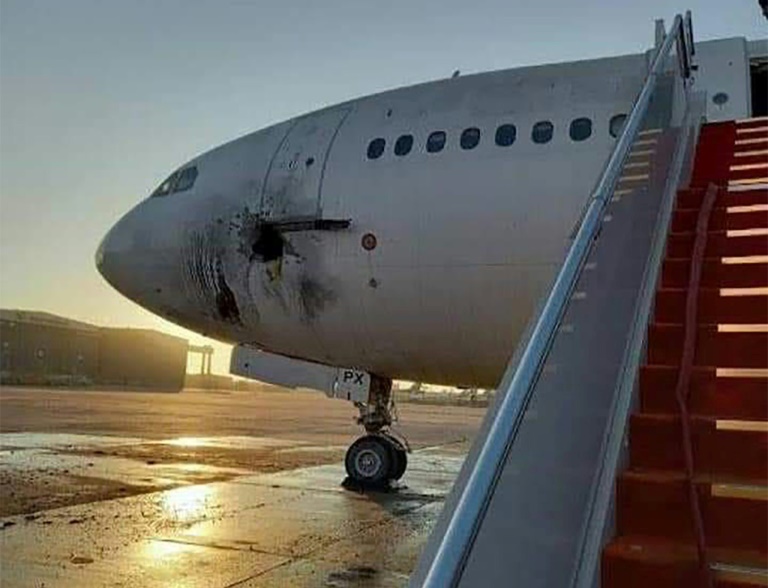 Six rockets target Baghdad airport, damaging plane: sources » Capital News