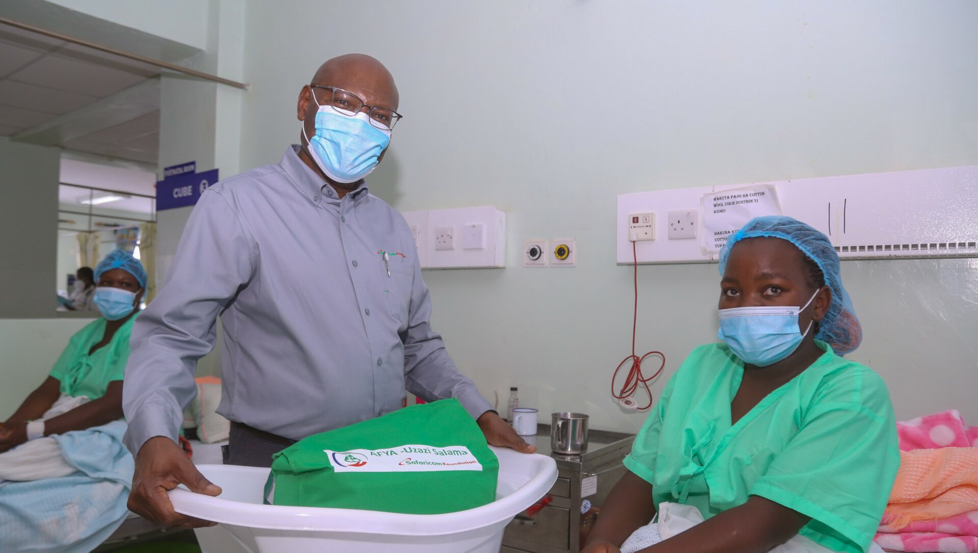 Safaricom Foundation Renovates Maternal and Newborn Units at KNH Branch In Othaya