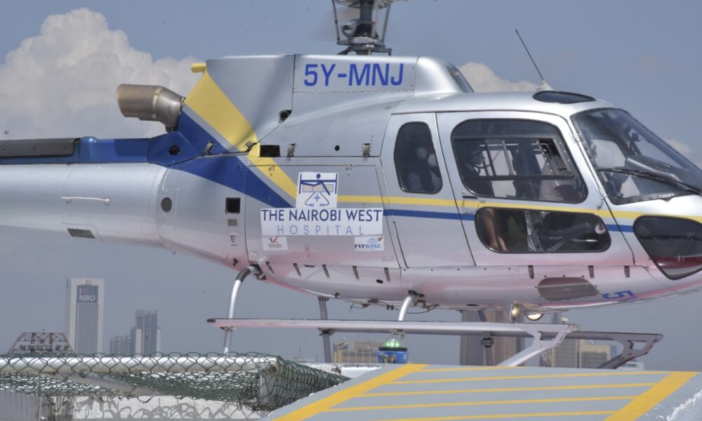 Nairobi West Hospital Expand Wings With Helipad Launch For Rapid Evacuation And Transfer