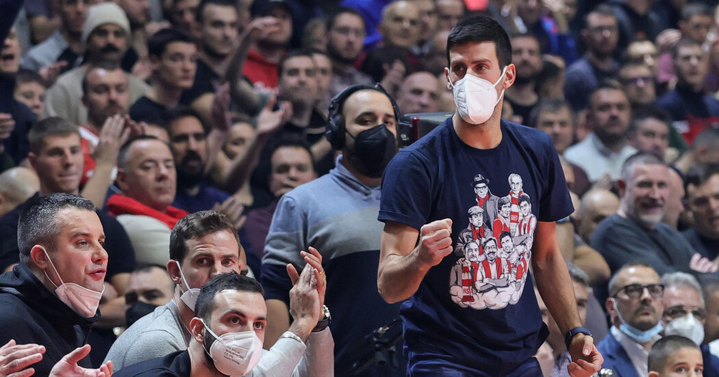 Djokovic Tested Positive for Coronavirus in December, His Lawyers Say