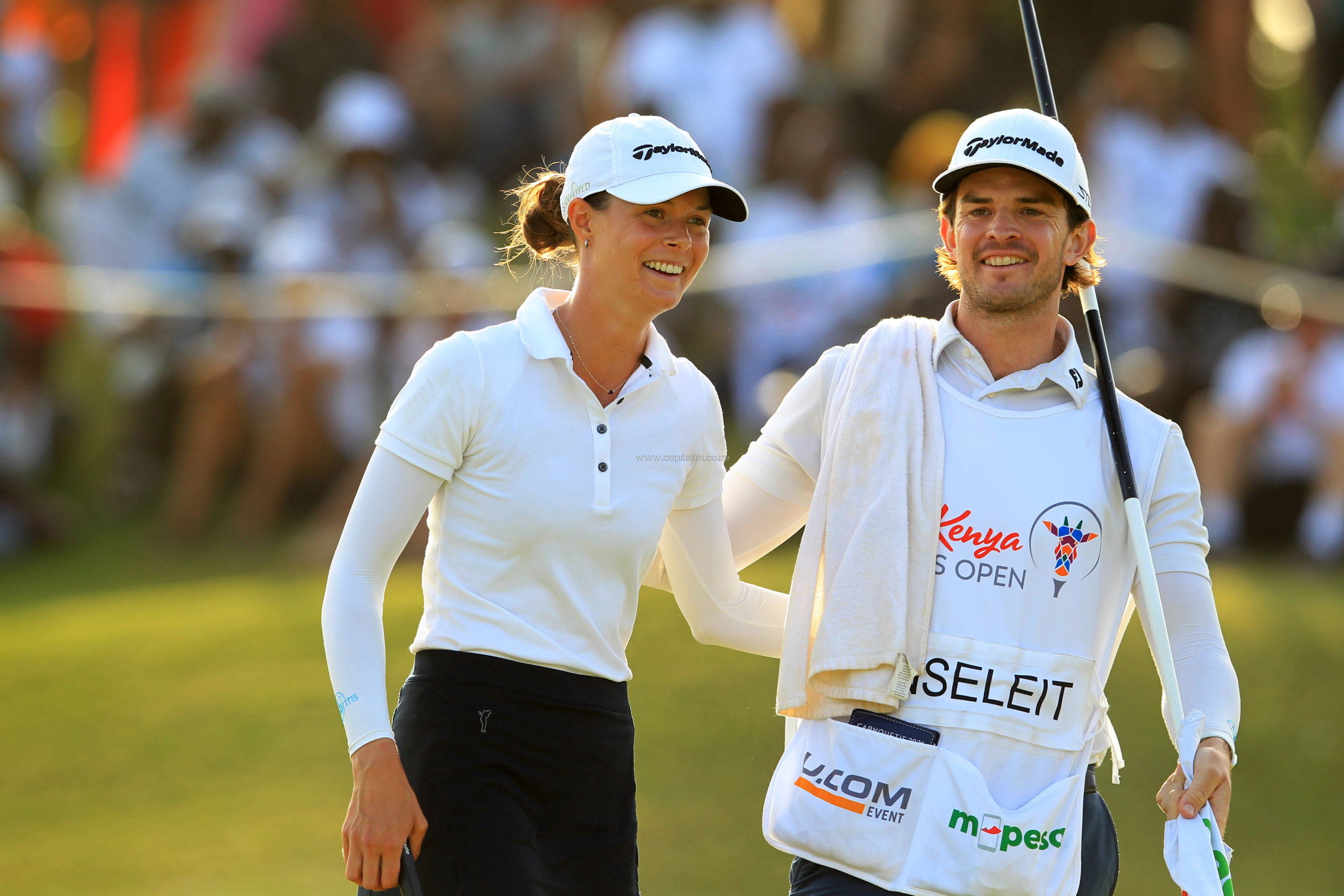 Gallery: How boyfriend inspired Hensleit to defend Magical Kenya Ladies Open title