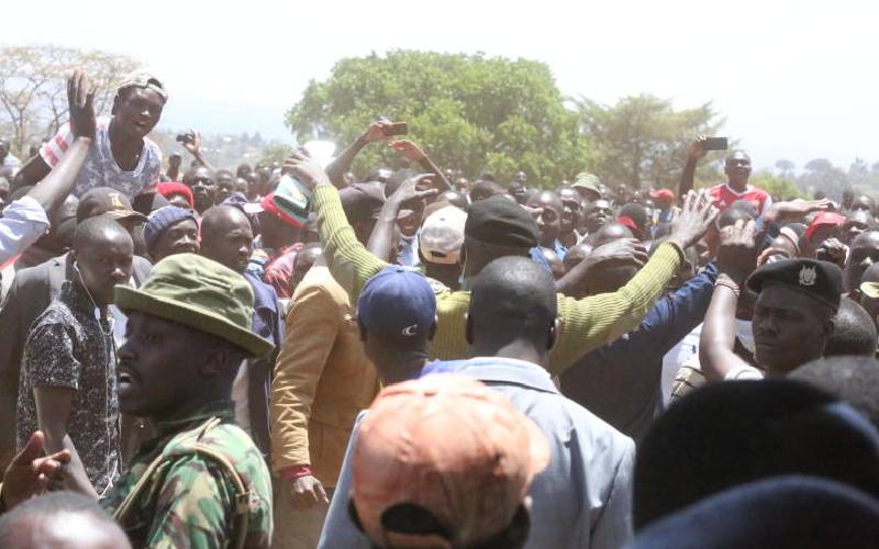 Chaos erupts over Malala remarks at Serut burial
