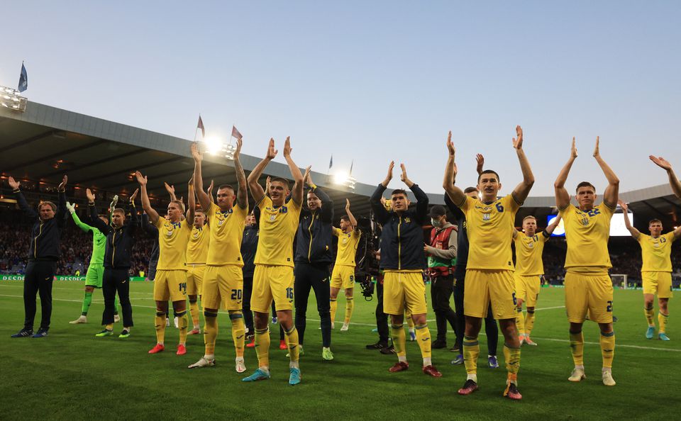 Ukraine beat Scotland to keep World Cup dream alive : The standard Sports