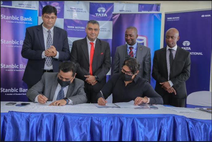 Stanbic Bank Inks Asset Financing Deal With Tata Africa