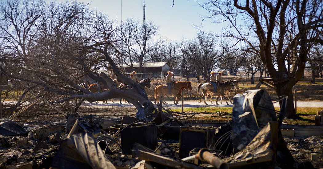 Weather Conditions Continue to Fuel Texas Wildfire