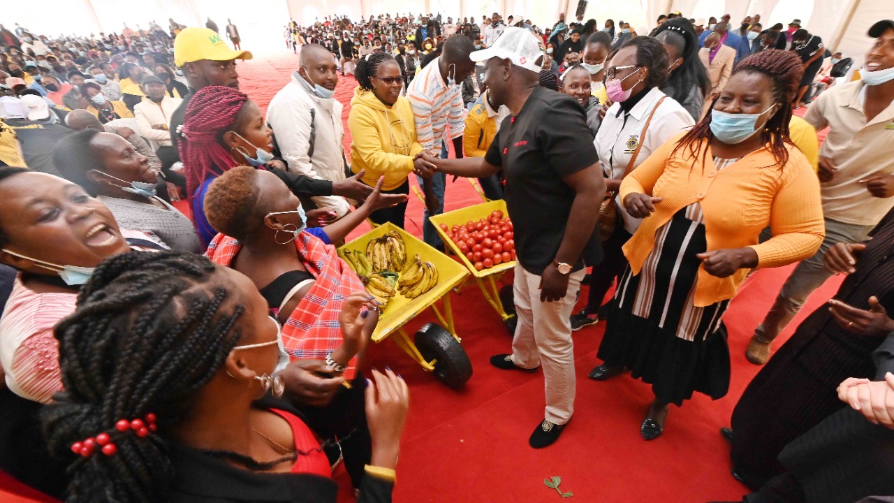 Ruto says 2022 is between Hustler Nation and System's project » Capital News