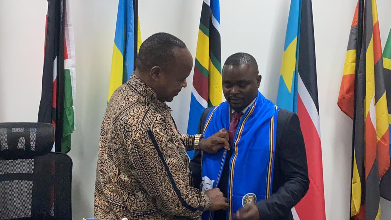 Antony Manyara sworn in as president of East African Student's Union » Capital News