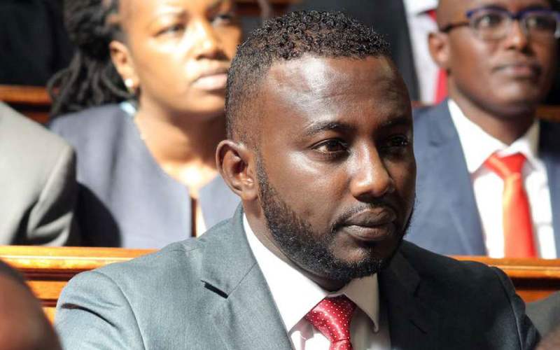 Lamu Senator after gun drama, woman hurt