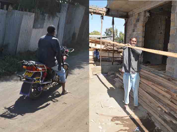 Man finds a life in construction work 20 years after losing right arm, family