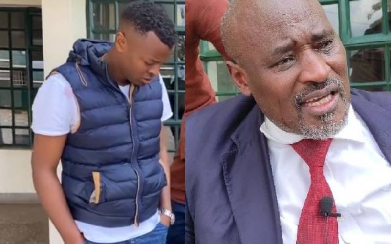 Ringtone Apoko's lawyer breaks down in tears at Kibera Law Courts