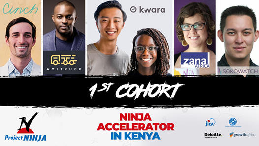 JICA’s NINJA Accelerator in Kenya Kicks Off: 5 promising ventures announced