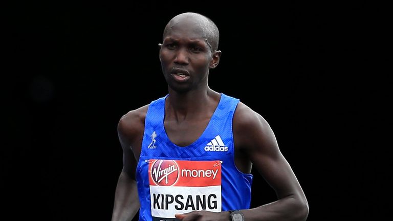 Kipsang is the sixth fastest marathon runner in history, with a personal best of two hours three minutes and 13 seconds