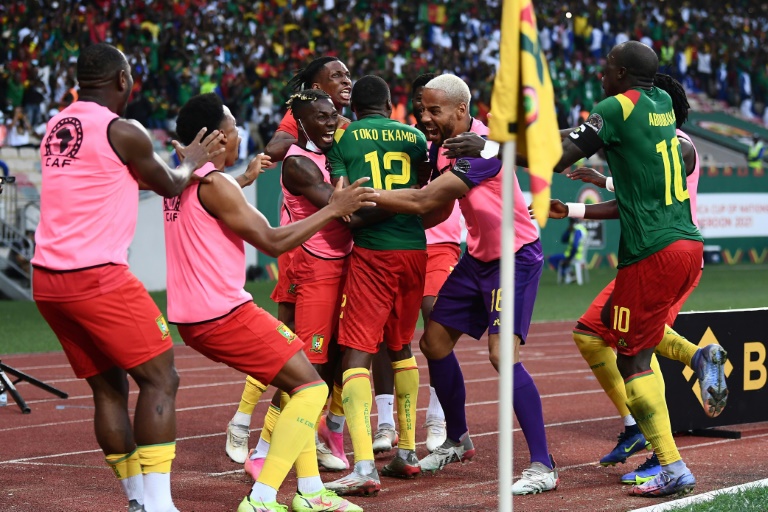 Cameroon down Gambia to reach AFCON semis