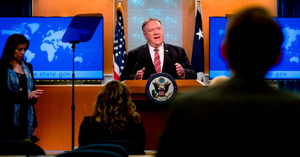Pompeo Ties Coronavirus to China Lab, Despite Spy Agencies’ Uncertainty